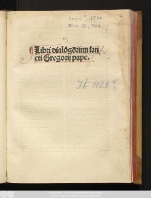 Libri dialogorum sancti Gregorij pape