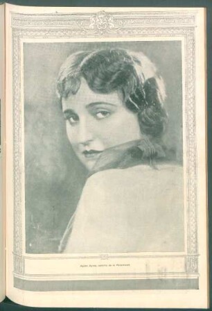 Agnes Ayres, estrella de la Paramount
