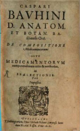 De compositione Medicamentorum