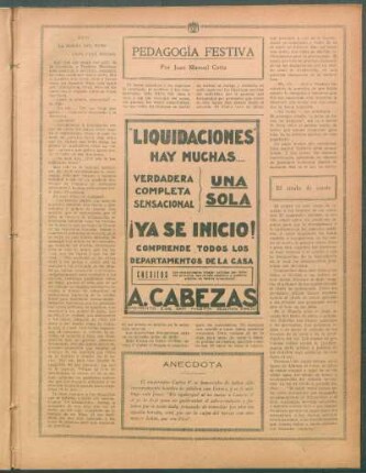 Pedagogía festiva