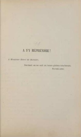 A s'y méprendre!