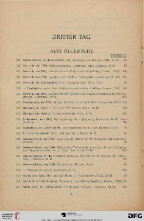 Alte Ölgemälde (Nr. 325-345)