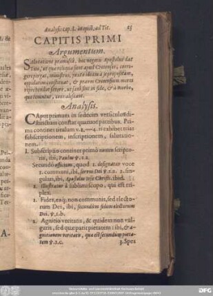 Capitis Primi