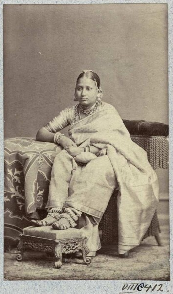 Hindufrau. Madras