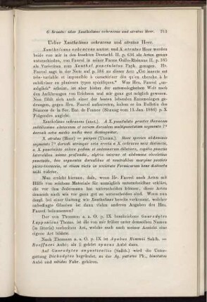Ueber Xantholinus ochraceus und atratus Heer