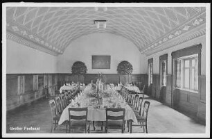 Radebeul. Sektkellerei Bussard, Gaststätte, Gr. Festsaal