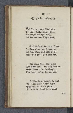 Seyd barmherzig.