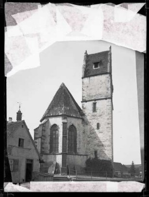 Gotische Kirche 1421 von Osten