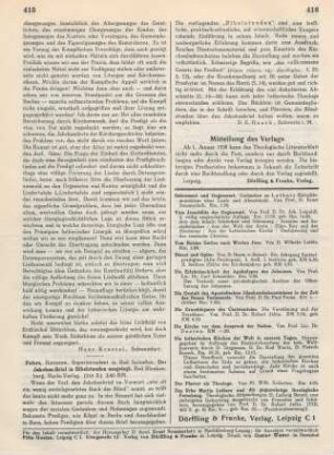 415-416 [Rezension] Peters, Hermann, Der Jakobusbrief, in Bibelstunden ausgelegt