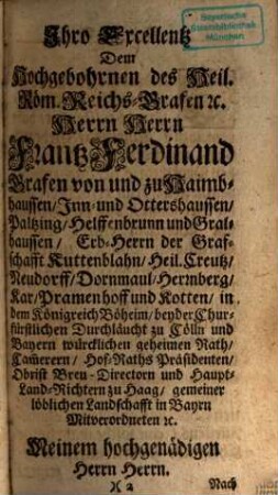 Der politische, katholische Passagier, durchreisend alle hohe Höfe, Republiquen, Herrschafften und Länder der ganzen Welt : Das ist kurtz-gründlich-wohlverständiger Unterricht, was .... 1. (1724). - 1128 S., 8 Bl. : 1 Ill.