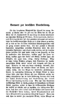 Vorwort zur deutschen Bearbeitung.