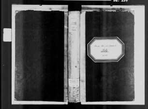 Baden-Baden, Stadtteil Balg, katholische Gemeinde: Standesbuch 1854-1869