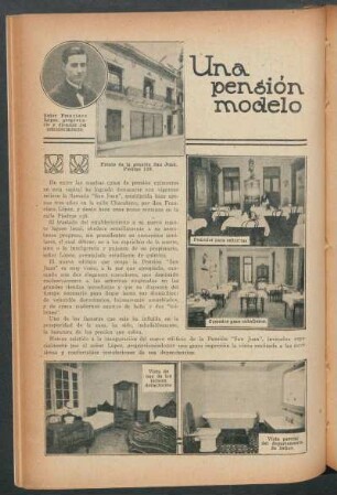 Una pensión modelo