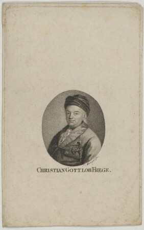 Bildnis des Christian Gottlob Frege