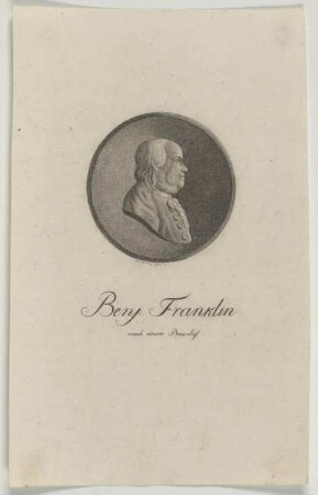 Bildnis des Benj. Franklin