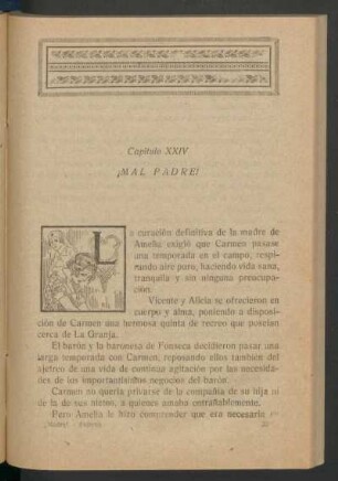 Capítulo XXIV - ¡Mal padre!