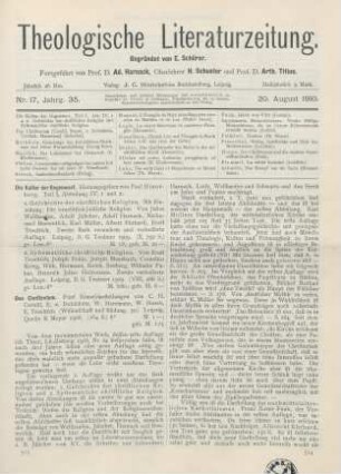 513-517 [Rezension] Das Christentum. Fünf Einzeldarstellungen von C. H. Cornill, E. v. Dobschütz, W. Herrmann, W. Staerk, E. Troeltsch