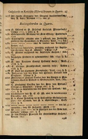 33-41, Rechtsgeleerden in Quarto.