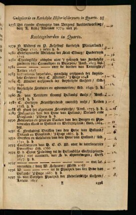 33-41, Rechtsgeleerden in Quarto.