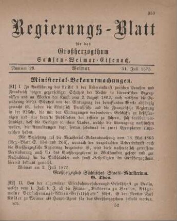 Nr. 23 : 31. Juli 1875