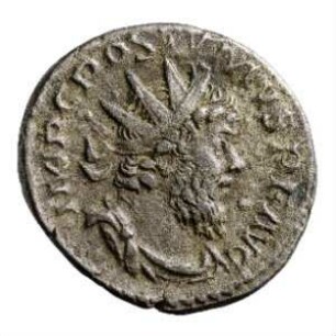 Münze, Antoninian, 260 - 269 n. Chr.