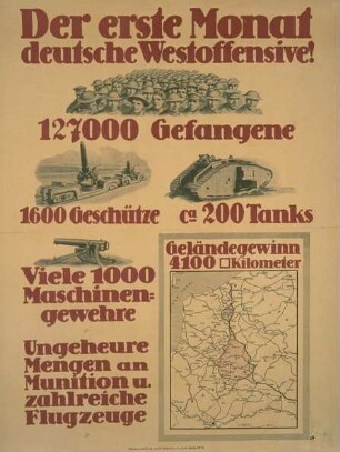 Der erste Monat deutsche Westoffensive!