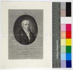 Porträt des Juristen Johann August Otto Gehler
