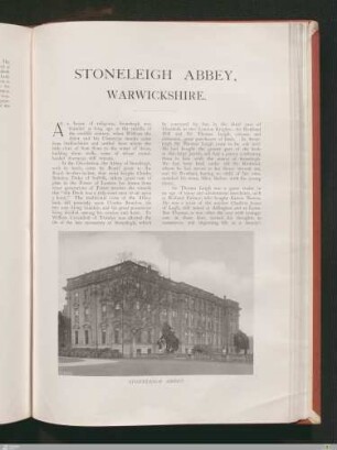 Stoneleigh Abbey, Warwickshire