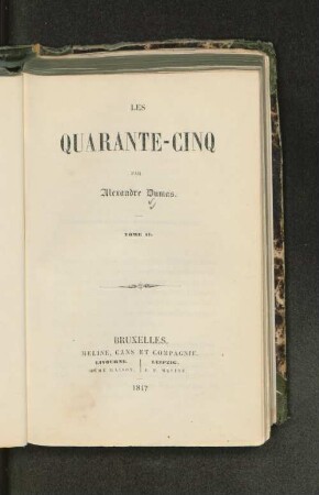 T. 2: Les quarante-cinq