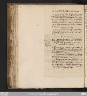 Tit. III. (V. 25.) De agnoscendis & alendis liberis vel parentibus vel patronis & libertis.