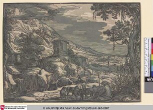 [Arkadische Landschaft; Arcadian Landscape; Arcadisch landschap]