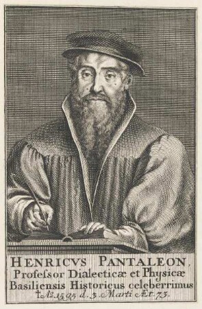 Bildnis des Henricvs Pantaleon
