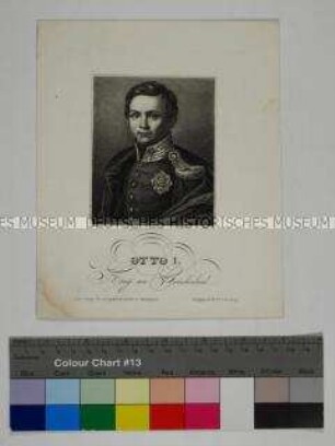 Porträt von Otto I. König von Griechenland