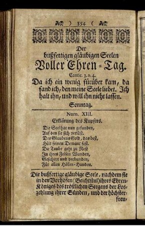Der bußfertigen gläubigen Seelen Voller Ehren-Tag.