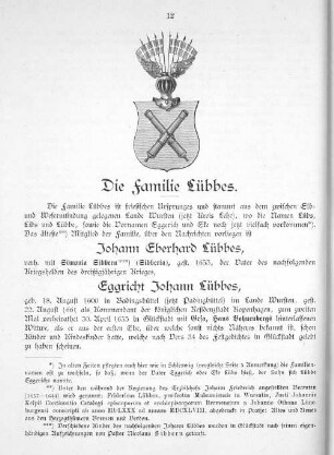 Die Familie Lübbes.