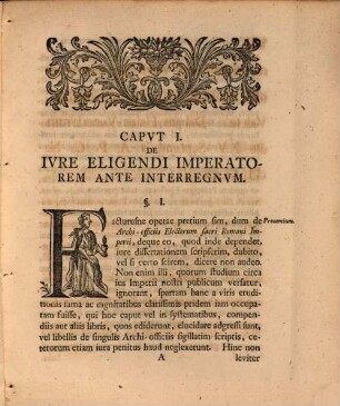 Dissertatio ivris pvblici inavgvralis in qva qvaestio expenditvr: Vtrvm electores vi archi-officiorvm imperatorem eligant