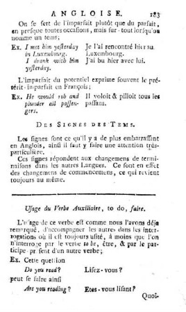 Des Signes des Tems.