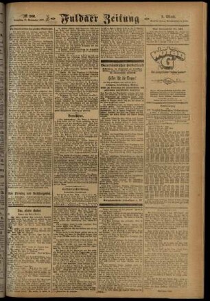 Zweite Ausgabe vom Samstag, den 17. November 1917.