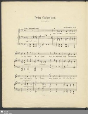 Dein Gedanken