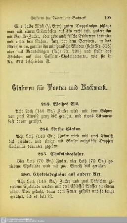 Glasuren für Torten und Backwerk