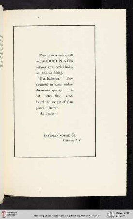 Eastman Kodak Co. [Kodoid Plates]