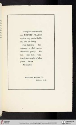 Eastman Kodak Co. [Kodoid Plates]