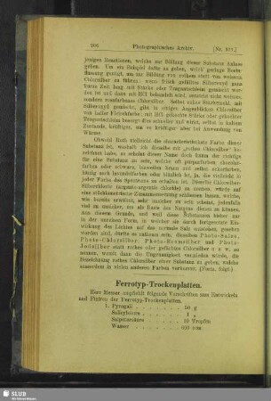 Ferrotyp-Trockenplatten