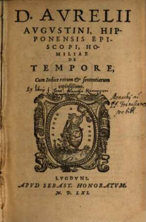 Homiliae de tempore