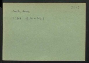 Jauch, Georg