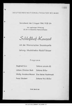 Schloßhof-Konzert