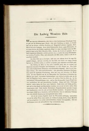 IV. Die Ludwig Wunders Höle