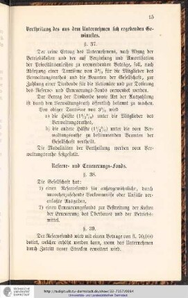 Reserve- und Erneuerungs-Fonds