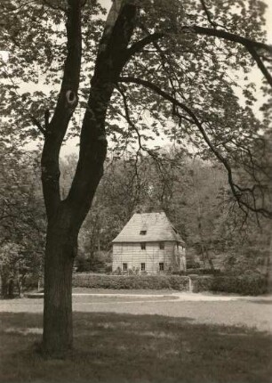 Weimar, Park an der Ilm. Goethes Gartenhaus