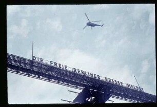 Hubschrauber am Potsd. Pl. 26.7.62.
